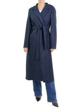 Cappotto con elastico dietro e cinta Options